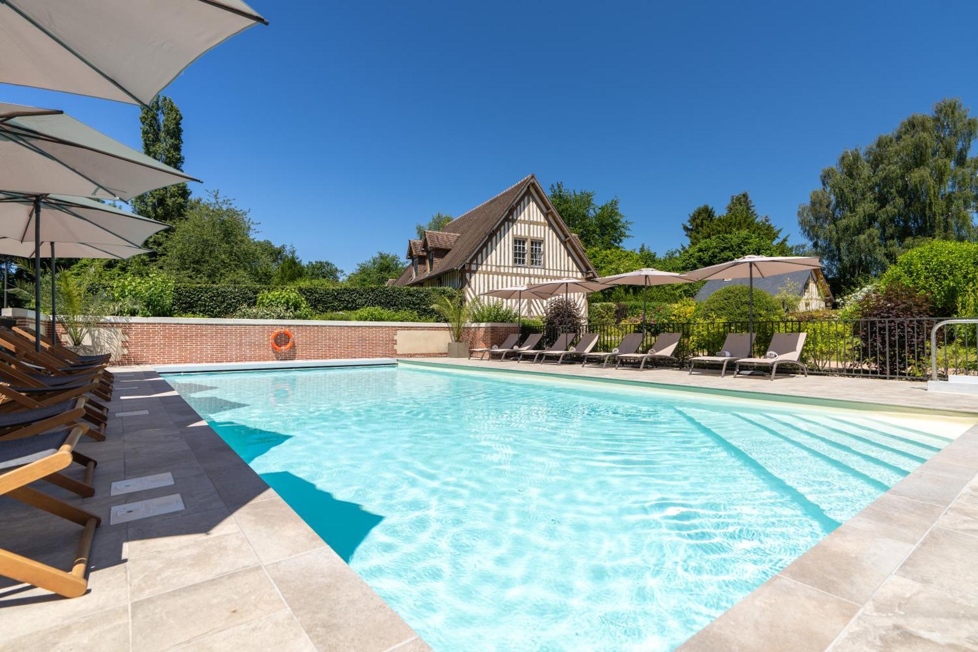 Les Manoirs Des Portes De Deauville - Small Luxury Hotel Of The World Canapville (Calvados) Exterior foto